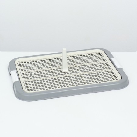 Dog toilet, 51 x 38 x 3 cm, gray-1