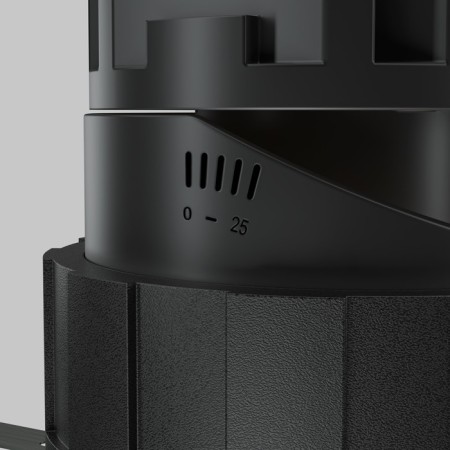 Lamp built-in Technical DL057-10W4K-B, 10W, 8.3x8.3x7 cm, LED, 680LM, 4000K, black color black-10