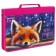 Brauberg A4 Lightning folder with a pen, with an organizer, 1 department, "Cute Fox", 272217