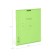 Notebook of 18 sheets in the Erichkrause Code "CoverPro Neon Cocerypro", plastic cover, offset block 100% whiteness, green