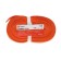 Torso cargo screed with a mechanism of 110 mm, tape width 25 mm, load 200/400 kg, length 8 m