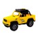 Funky Toys machine “Towards adventures: SUV-scalolas”, with light and sound, 21 cm, yellow color
