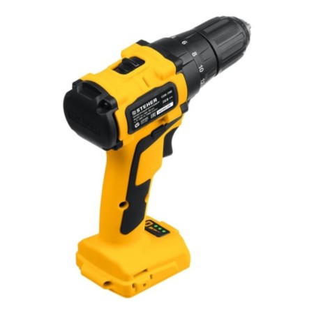 Drill screw-shameful Steher CDB-200, 350-1350 rpm, without battery ass, 2 speeds, 45 nm-3