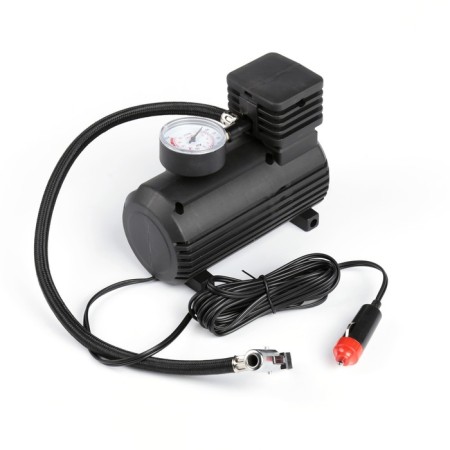 Car compressor Torso, 15 l/min, wire 260 cm, hose 45 cm, black