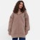 Women's sweatshirt was launched, brown color. ONE Size (42-50)