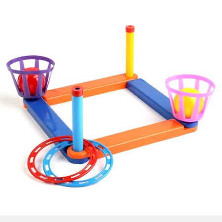 Ring Right Shard, 2 balls, 2 rings, 16.5 x 35 cm-5