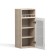 Acadity cabinet with a shelf Angelica 400x300x920 oak milk/ash
