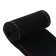 Cartage steering, 38 cm, suede, anti -slip, black