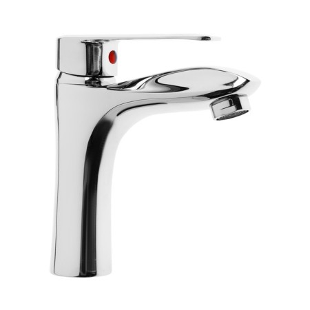 Zein Z3750 shell mixer, single -leaf, pour height 9.5 cm, brass, chrome-1