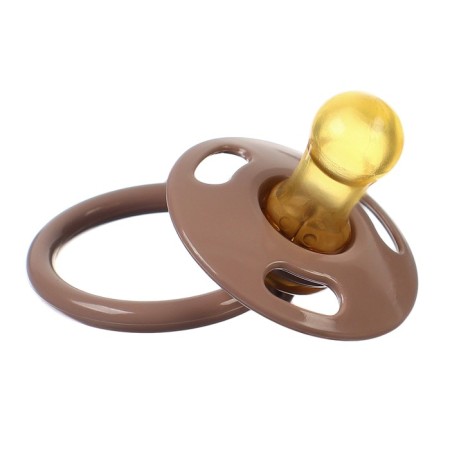 Nipple set - classic dummy 2 pcs, latex, for children with low weight-4