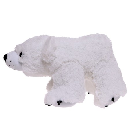 Soft toy "Bear", white color, 30 cm-2