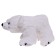 Soft toy "Bear", white color, 30 cm