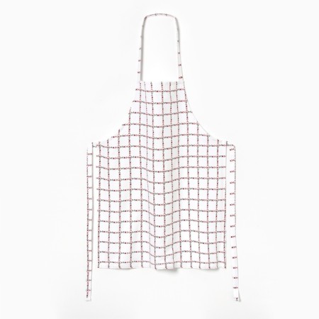 Apron Ethel "Flower Cage" 60x70 cm, 100% HL, Rogozhka 186 g/m2