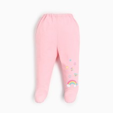 Sliders for a girl, pink color, height 62-68 cm