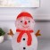 LED figure "Snowman" 15 × 16 × 10 cm, acrylic, 20 LED, AA × 3 batteries, glow white