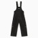 Semi -combines insulated for boys, black color, height 122 cm