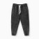 Pants for the boy, the color is dark gray, height 98