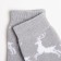 Noski children's terry, gray color, size 14