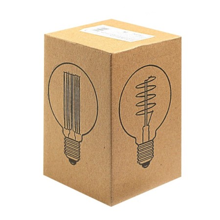 Nonintage incandescent lamp, G80, 40 W, E27, 230 V, 120x80 mm, warm white-3