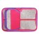 Penal 3 sections, tab inside, 140 x 210 x 40 mm, fabric, calligrata top block "Cute fluffy"