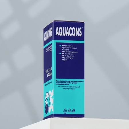 Air conditioning - pure water "aquacons" for aquarium water 50 ml-4