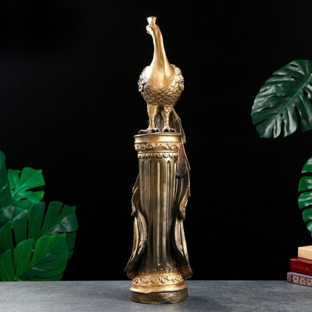 Column "Firebird" Black Gold, 66x20x20cm-2