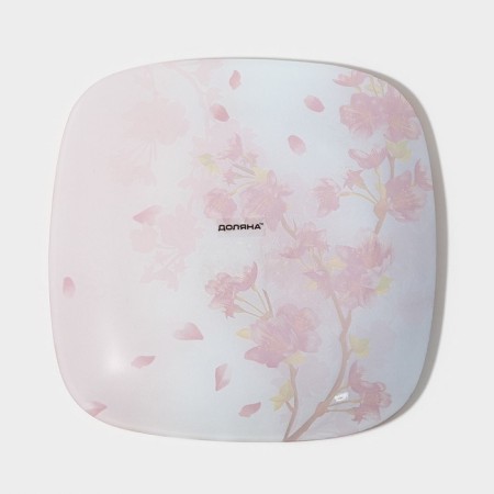 Plate Glass Dessert Daudis "Sakura", 20 × 20 cm-4