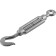 Taleop "bison" DIN 1480, hook-ring, forged stretch clutch, zinc, M20, 1 pc.