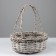 A set of baskets, 31 x 32 x 40 cm, 27 x 27 x 34 cm, 21 x 20 x 29 cm, willow