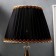 Table lamp 16434/1BK E27 40W black and gold 27.5x27.5x42 cm Risalux