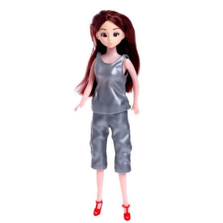 Model-model "Anna" in a plastic suit, mix-8