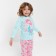 Pajamas for girls, pink/mint color, height 116-122 cm