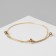 Bracelet "Puff" sophisticated, color gold