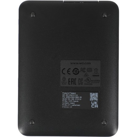External hard drive WDBUZG0010BBK-WESSN ELEMENTS Portable, 1 TB, USB 3.0, 2.5 ", black-1