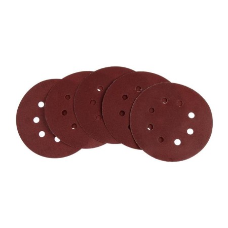 Circle of abrasive grinding under the "Velcro" tundra, perforated, 150 mm, p180, 5 pcs.-3