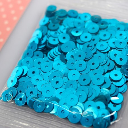Application with sequins "since March 8" Bear + 4 colors of sequins of 7 g-4