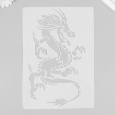 Plastic stencil 