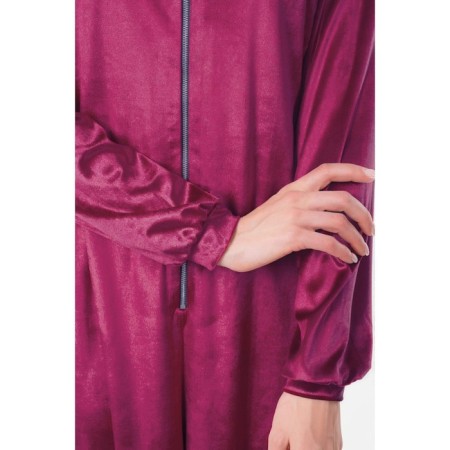 Combineson female, size 46, burgundy color-5