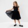 Dress Children's Minaku: Partydress, black color, height 110 cm