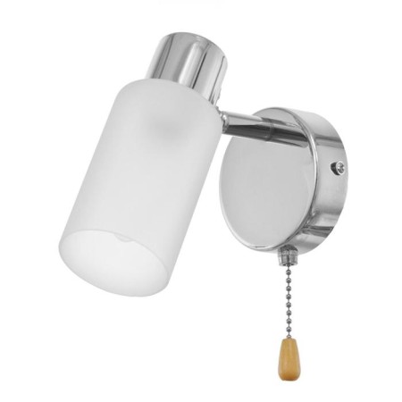 Bra with switch 59384/1 E14 40W chrome 15x8x13 cm