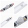 A switch with IR APEYRON motion sensor, in alum. Profile, 36/72W, IP20