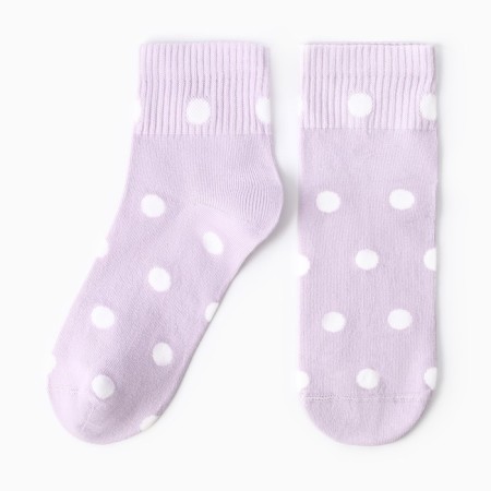 Women's socks Mini Trend, lilac color, size 39-41 (25-27)