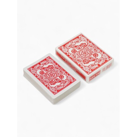 Playing cards 54 pcs "Motorcycle", for playing poker, 6.3 x 8.7 cm, red shirt, 290 g-1