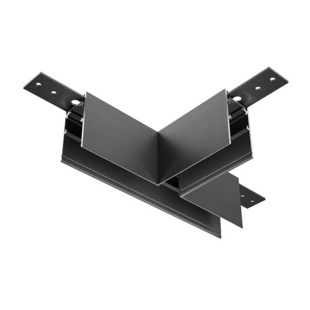 Connector T-shaped for the Technical Trahnical Tract-41b, 17.4x10x5.2 cm, black color black