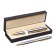 Gift handle ball in the leatherette case is a rotary pb body silver/gold