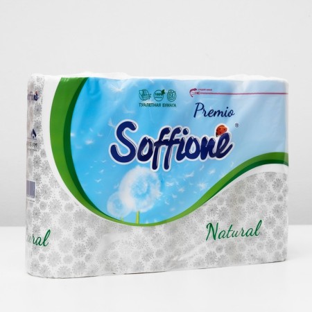 Soffione Premio "Natural", 3 layers, 12 rolls-1