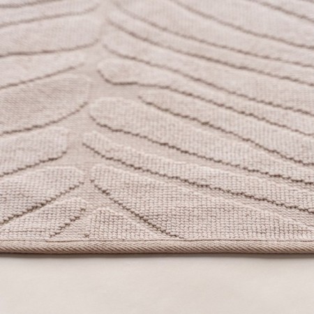 A set of mats for the bathtub "Orta", size 50x60 cm, 60x100 cm, dust pink color-1