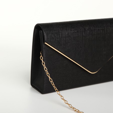Female bag on a magnet, black color-4