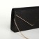 Female bag on a magnet, black color