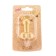 Candle for Cake "Favorite", 3.5x8 cm, on a skewer, gold